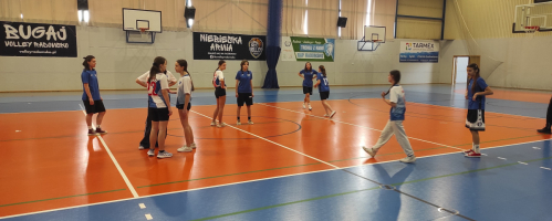 Piłka koszykowa Dziewczyny VII-VIII powiat. III miejsce